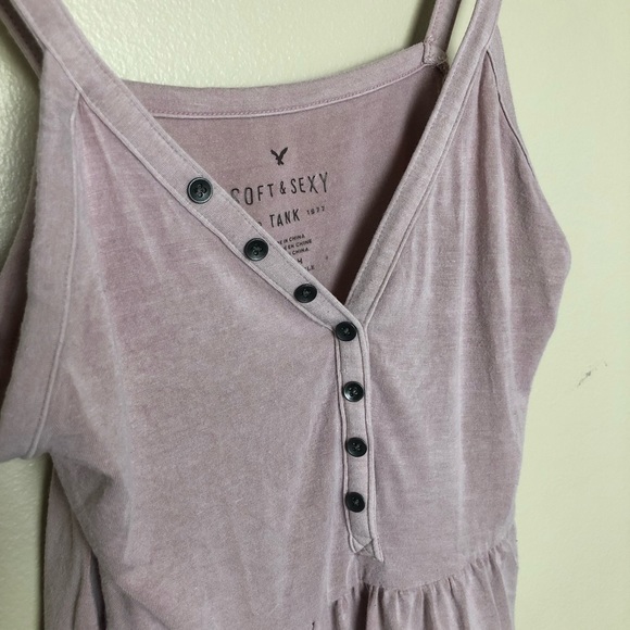 Button Up Soft & Sexy Camisole, S || AmericanEagle - Picture 3 of 4